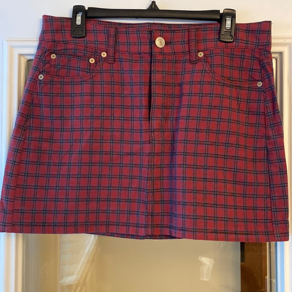 Plaid skirt size 10